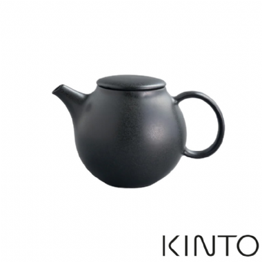 KINTO PEBBLE茶壺480ml-黑